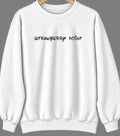 Strawberry Point, Iowa Hometown Crewneck — White