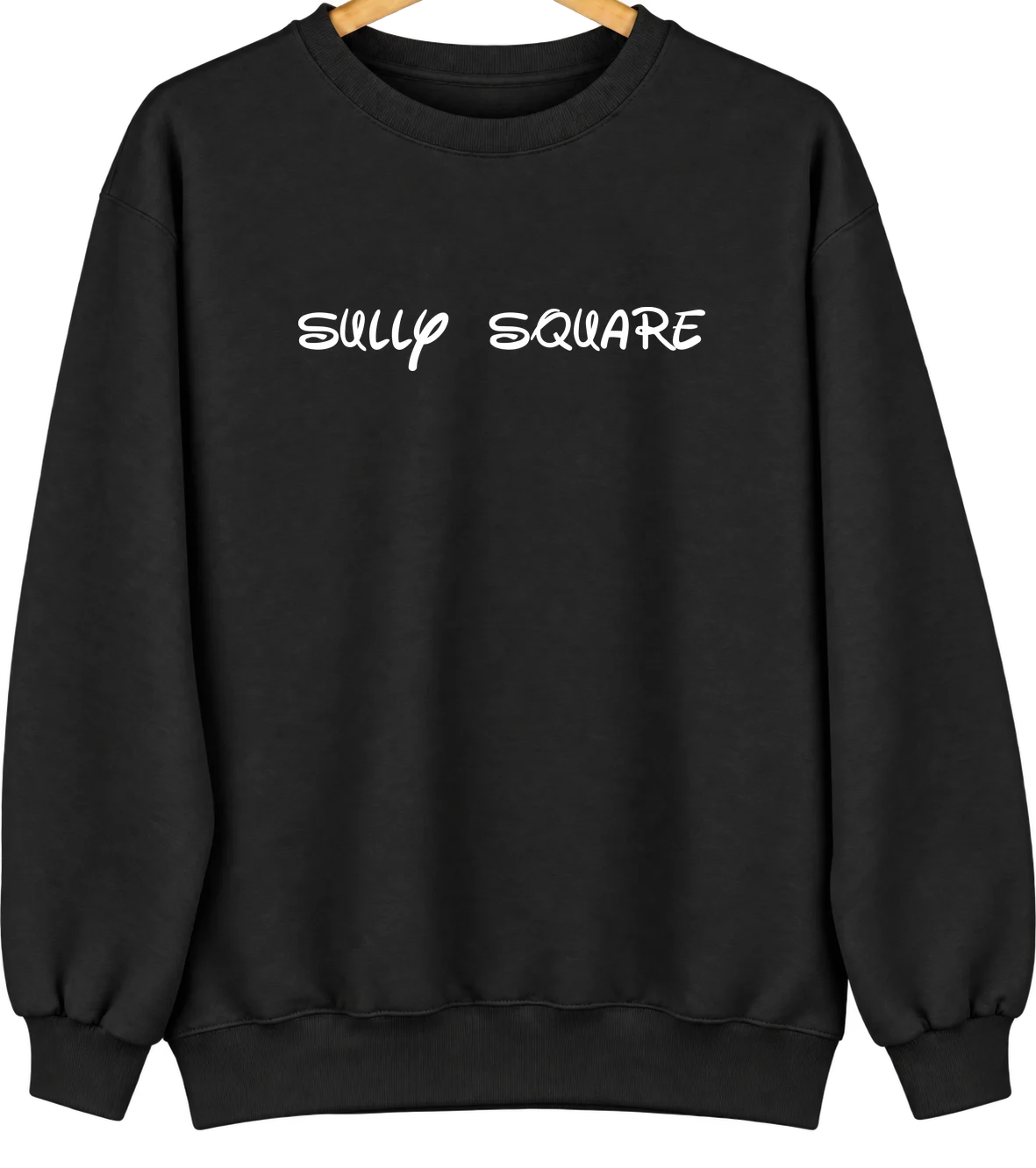 Sully Square, Virginia Hometown Crewneck — Black