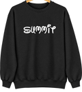 Summit, Illinois Hometown Crewneck — Black