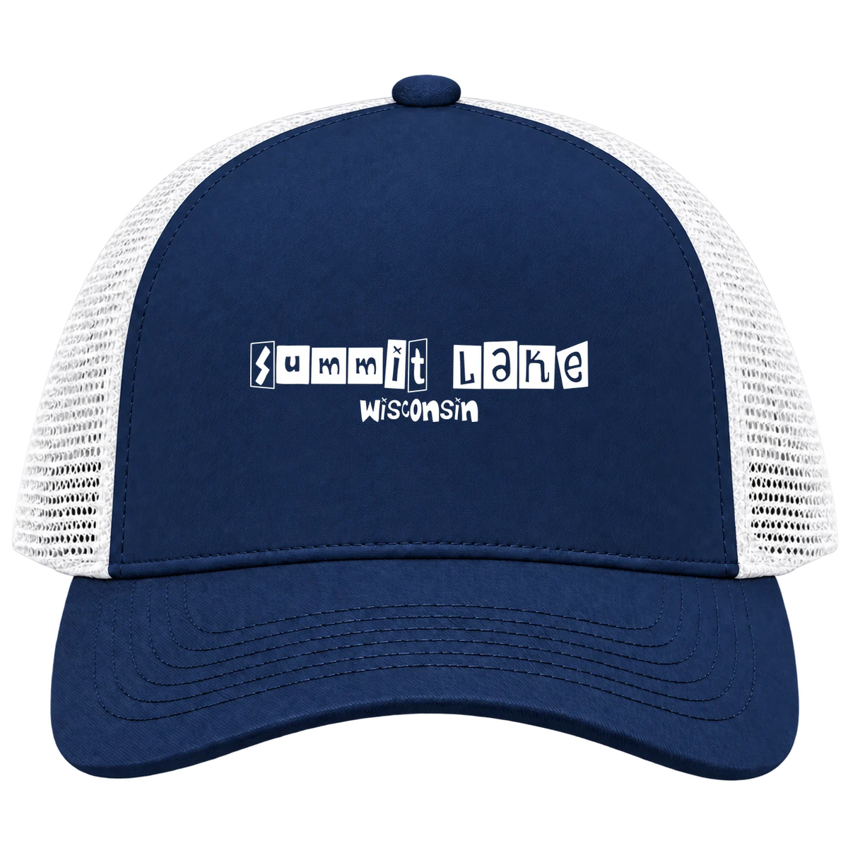 Summit Lake, Wisconsin Hometown Trucker Cap