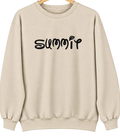 Summit, South Dakota Hometown Crewneck — Sand