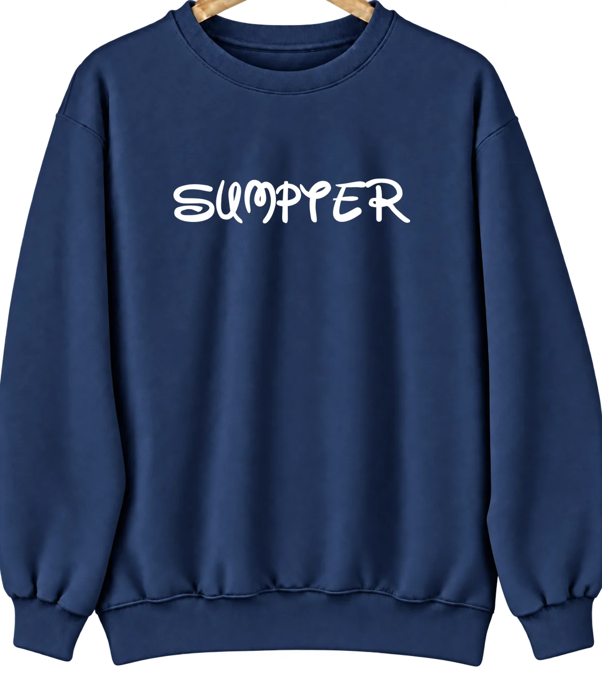 Sumpter, Oregon Hometown Crewneck — Navy