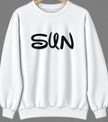 Sun, Louisiana Hometown Crewneck — White