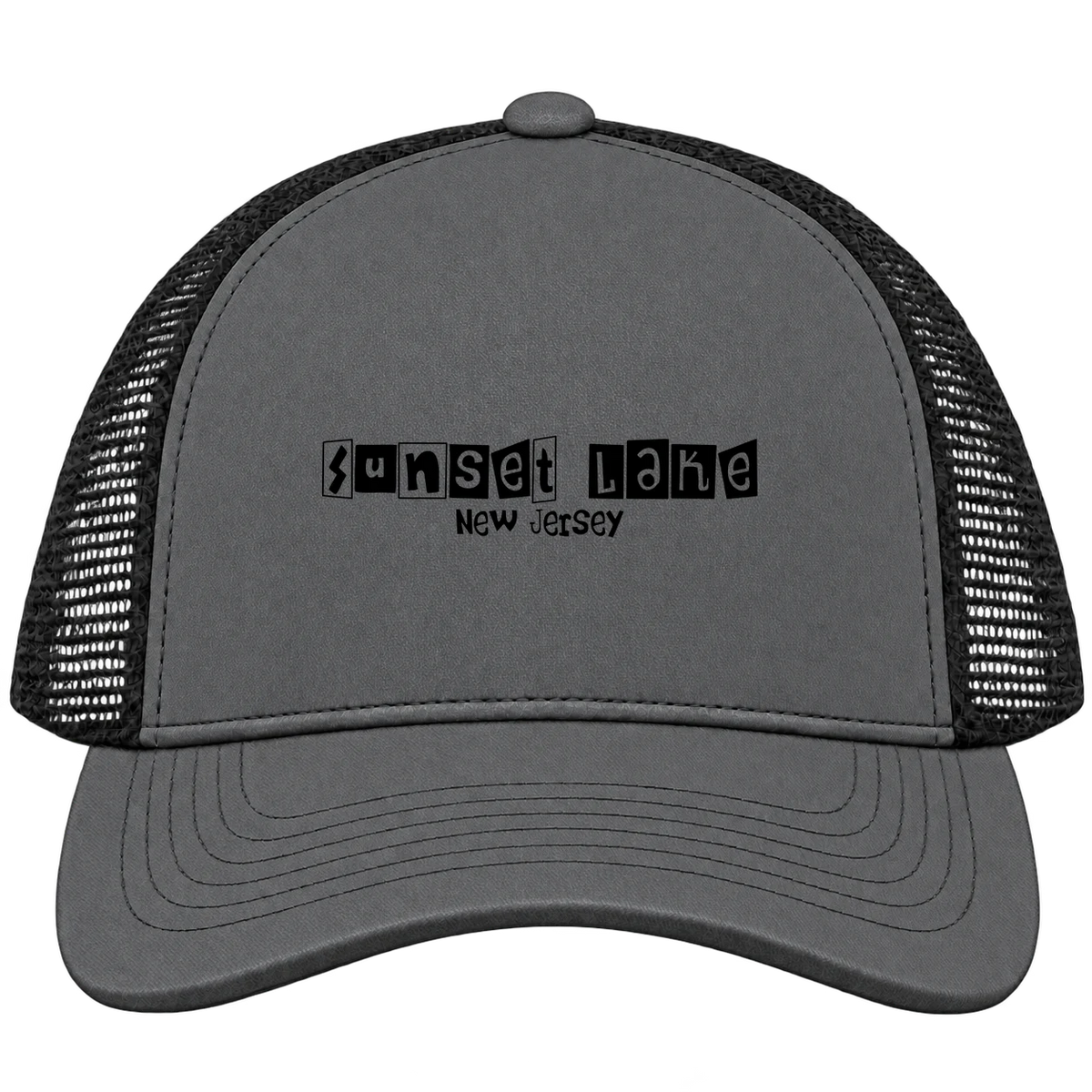 Sunset Lake, New Jersey Hometown Trucker Cap
