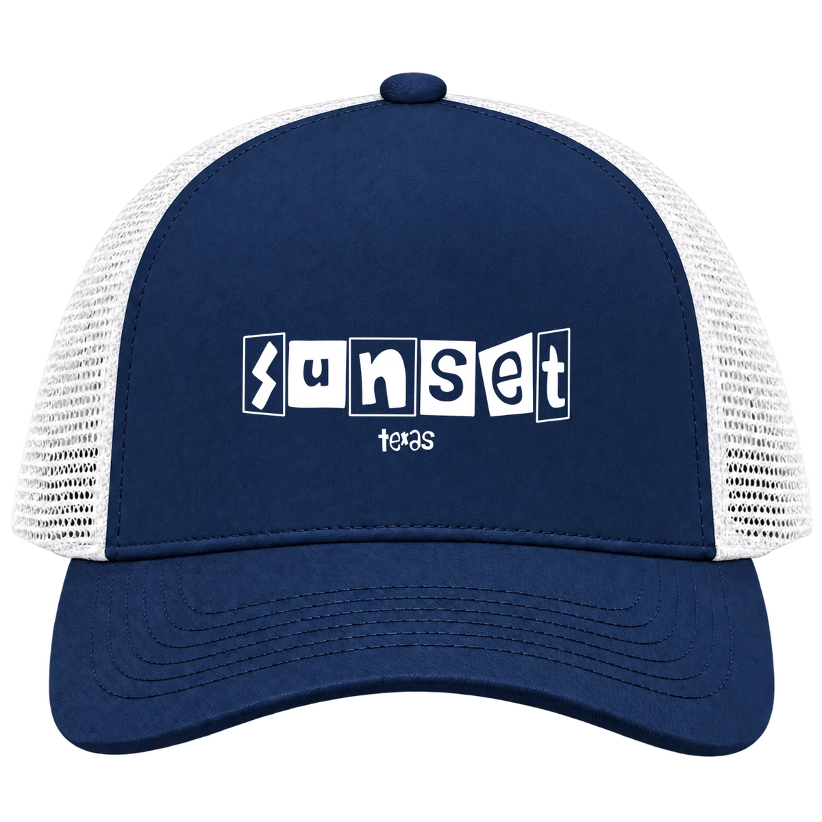Sunset, Texas Hometown Trucker Cap