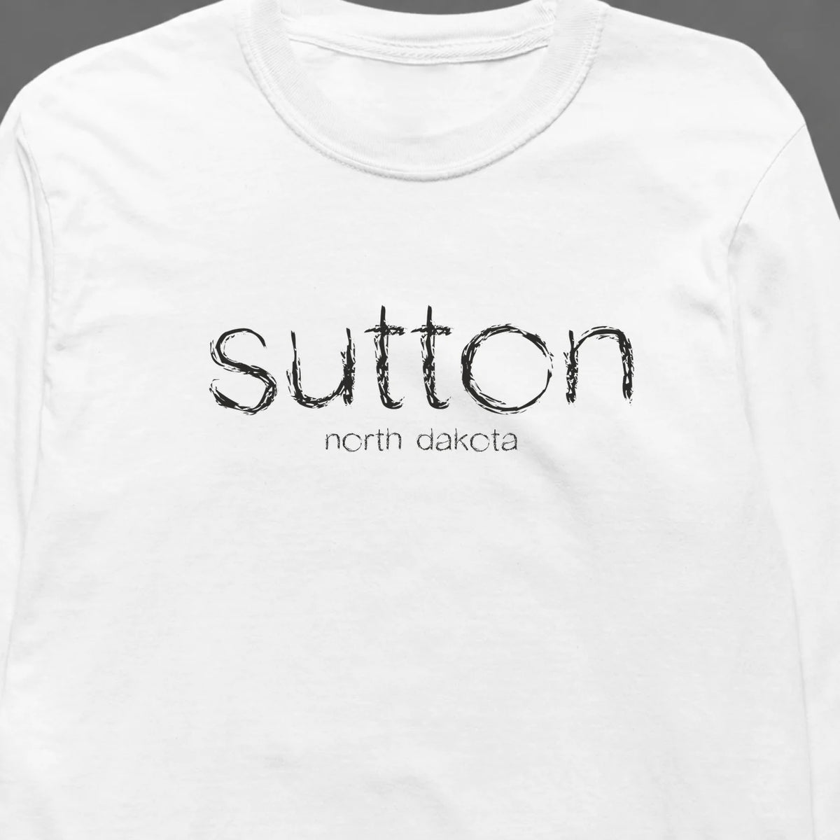 Sutton, North Dakota Hometown Long-Sleeve