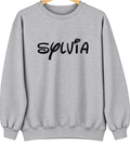 Sylvia, Kansas Hometown Crewneck — Sport Grey