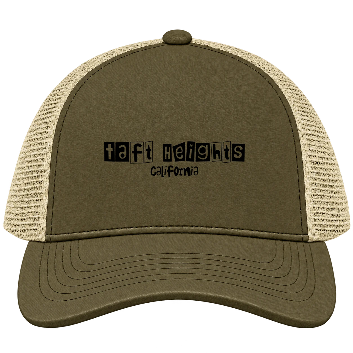 Taft Heights, California Hometown Trucker Cap