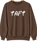 Taft, Oklahoma Hometown Crewneck — Brown