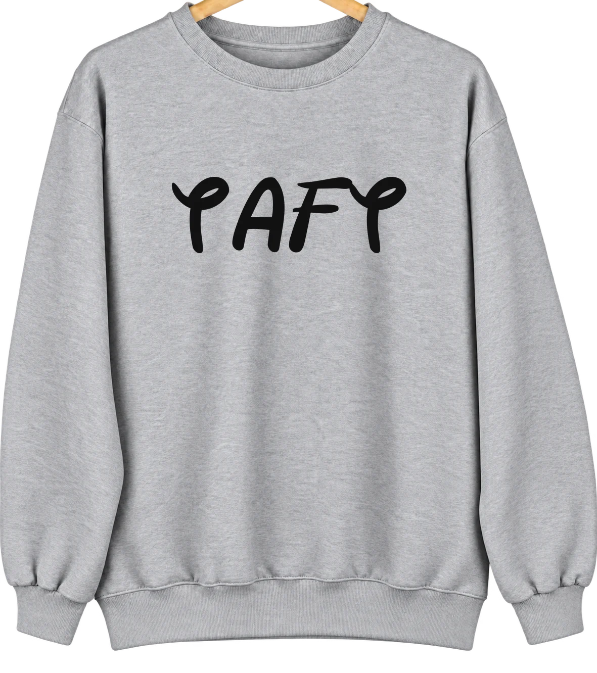 Taft, Texas Hometown Crewneck — Sport Grey