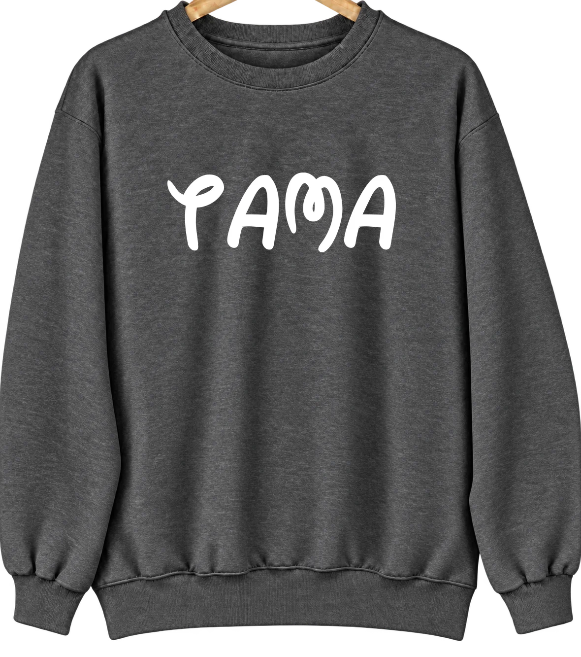 Tama, Iowa Hometown Crewneck — Dark Heather