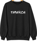Tamaroa, Illinois Hometown Crewneck — Black