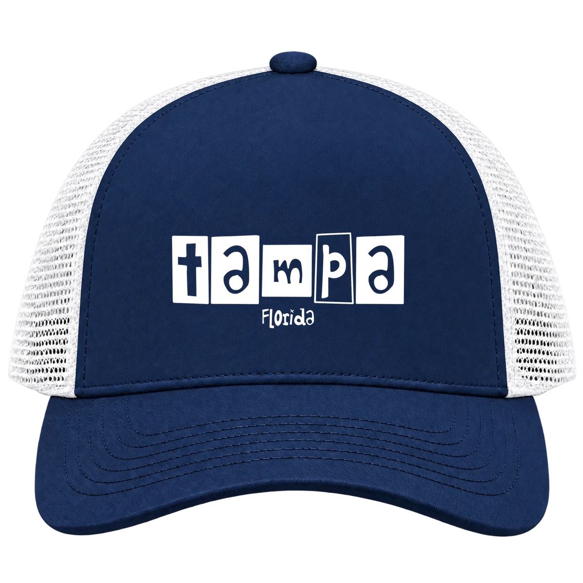Tampa, Florida Hometown Trucker Cap