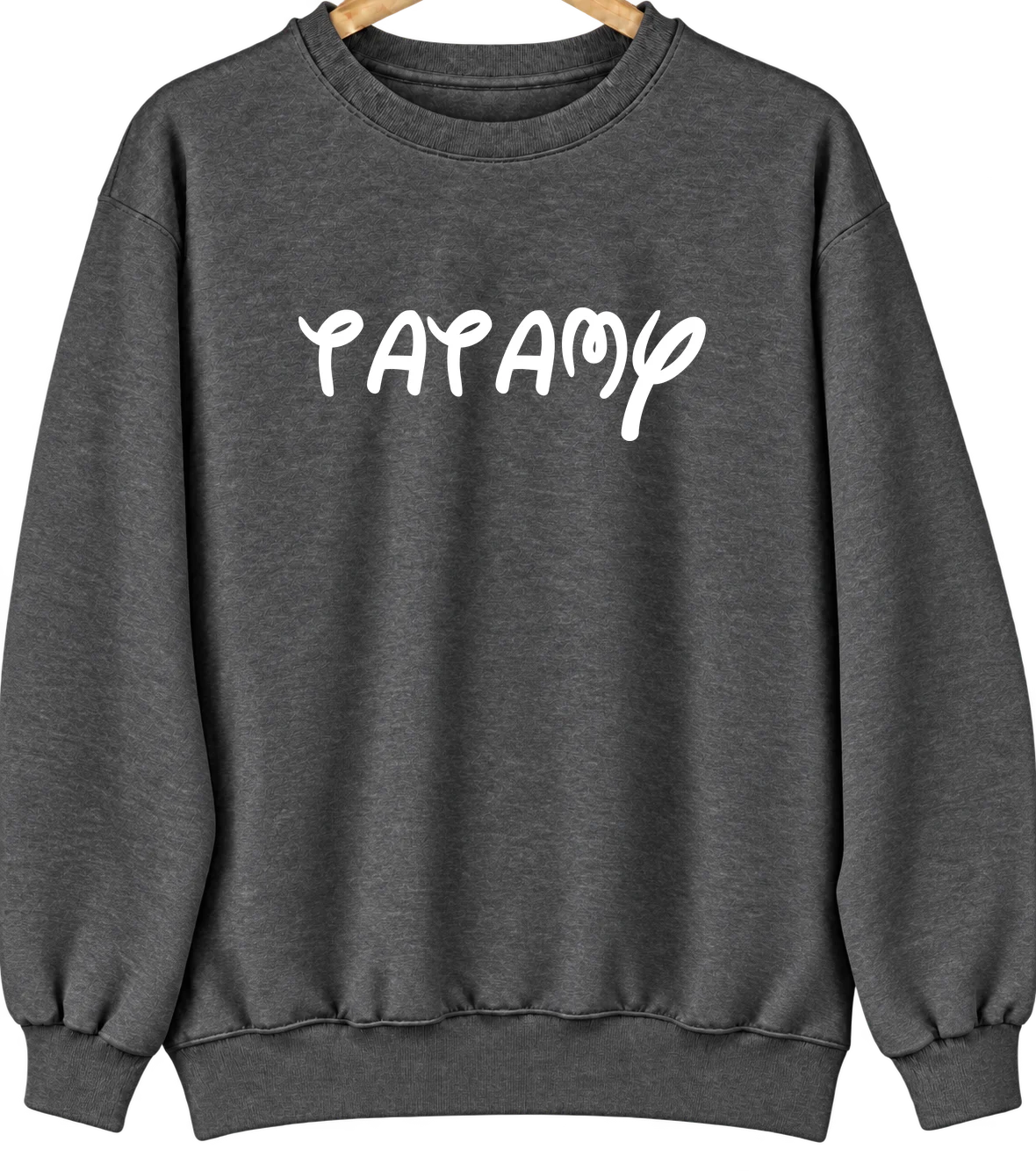 Tatamy, Pennsylvania Hometown Crewneck — Dark Heather