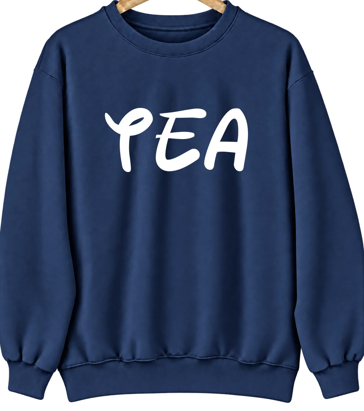 Tea, South Dakota Hometown Crewneck — Navy