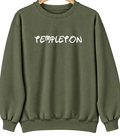 Templeton, California Hometown Crewneck — Military Green