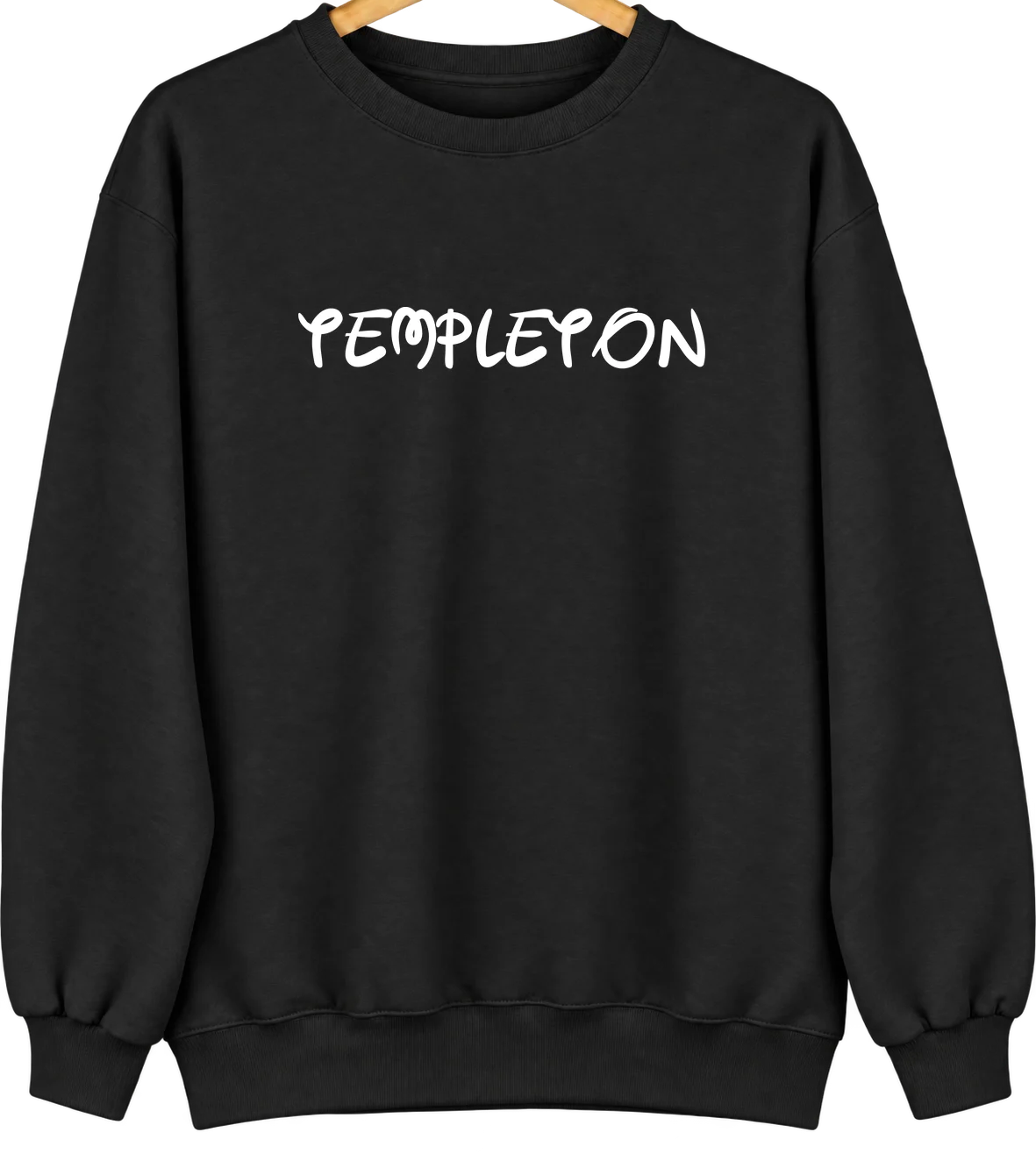 Templeton, Virginia Hometown Crewneck — Black