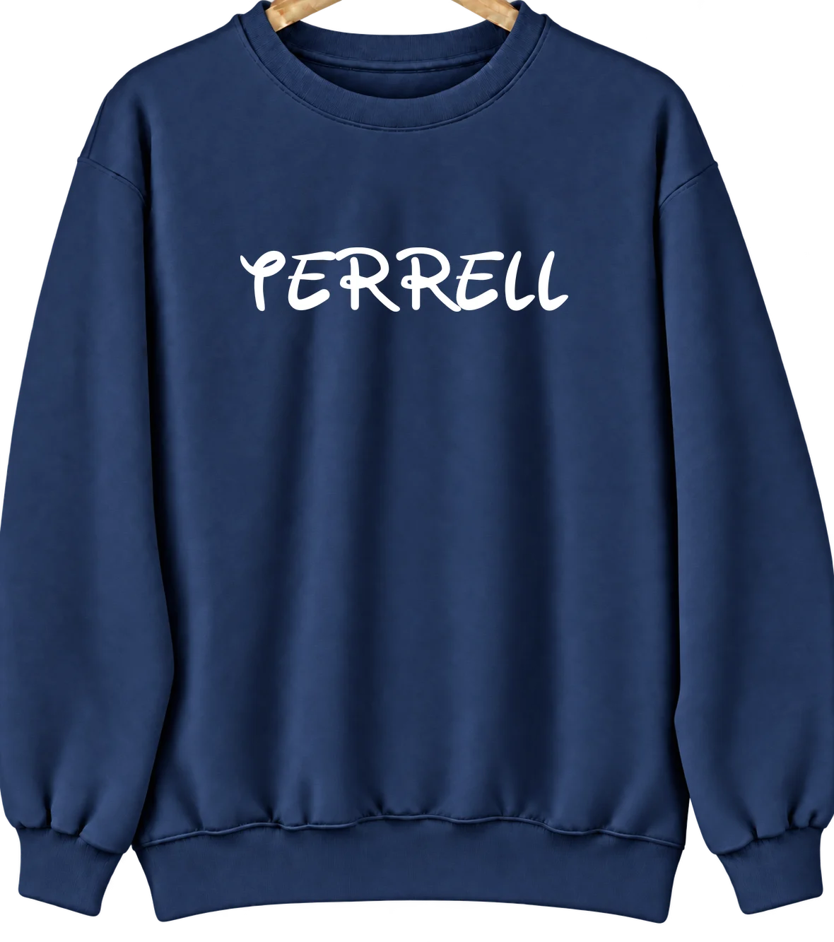 Terrell, Texas Hometown Crewneck — Navy