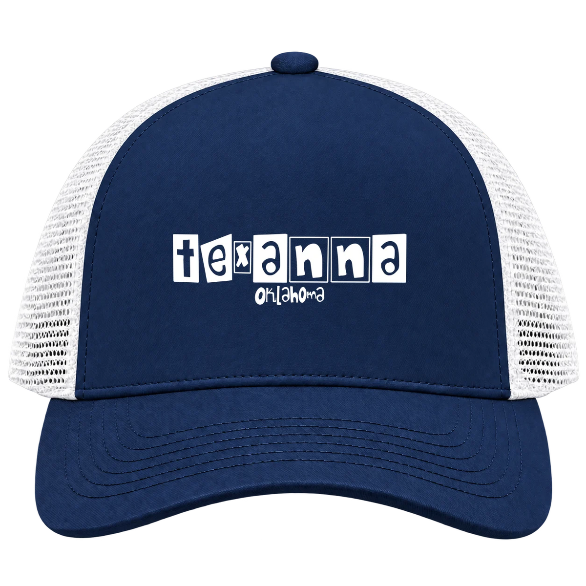 Texanna, Oklahoma Hometown Trucker Cap