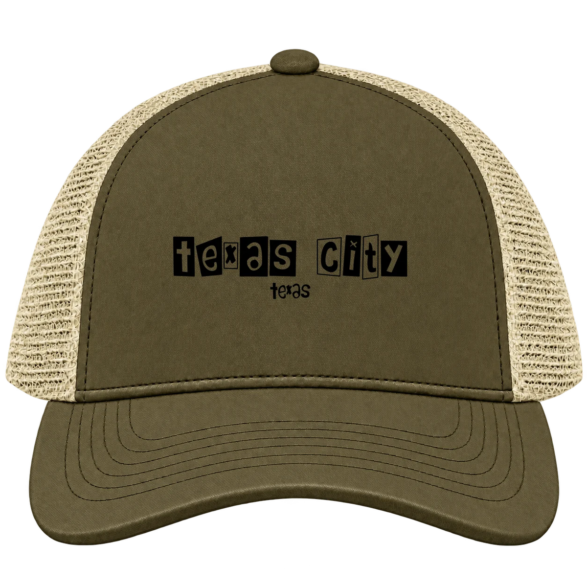 Texas City, Texas Hometown Trucker Cap