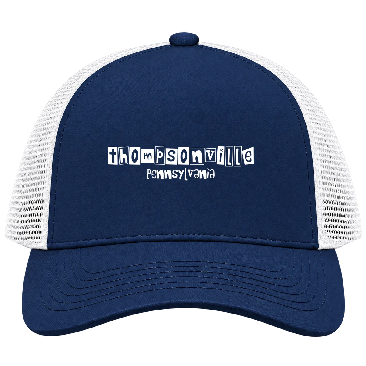 Thompsonville, Pennsylvania Hometown Trucker Cap