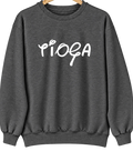 Tioga, North Dakota Hometown Crewneck — Dark Heather