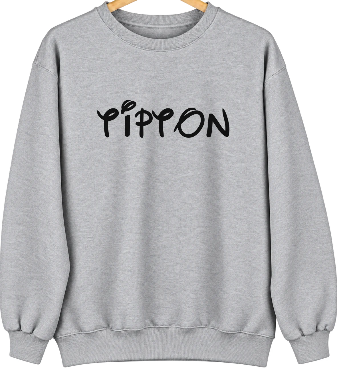 Tipton, Pennsylvania Hometown Crewneck — Sport Grey