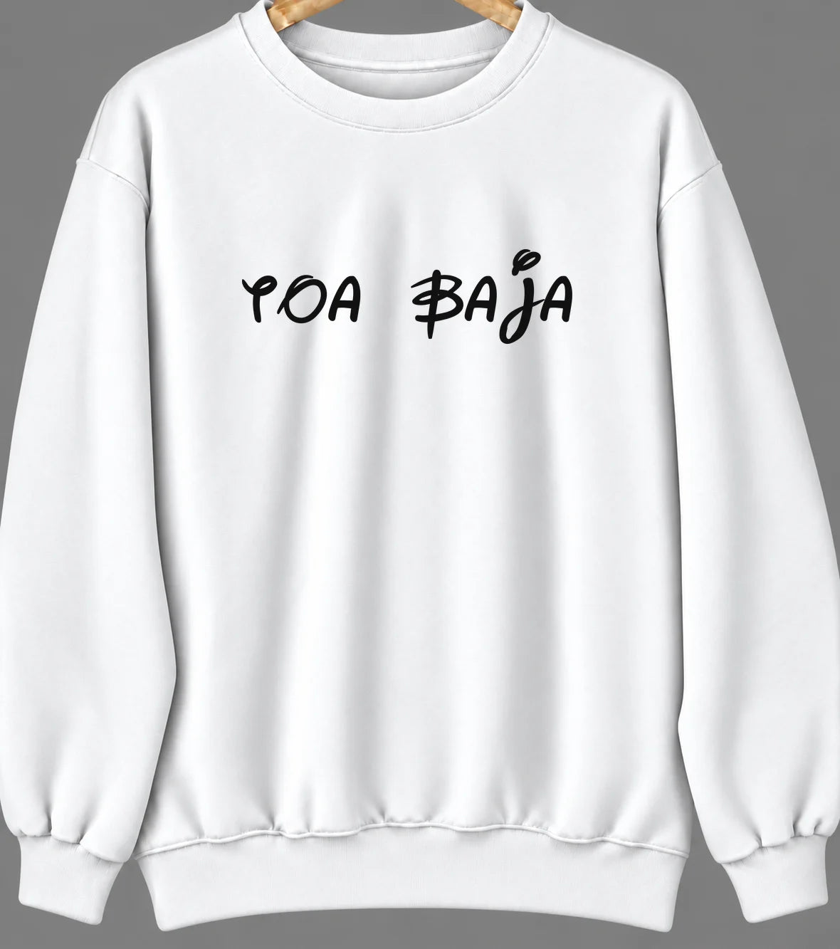 Toa Baja, Puerto Rico Hometown Crewneck — White