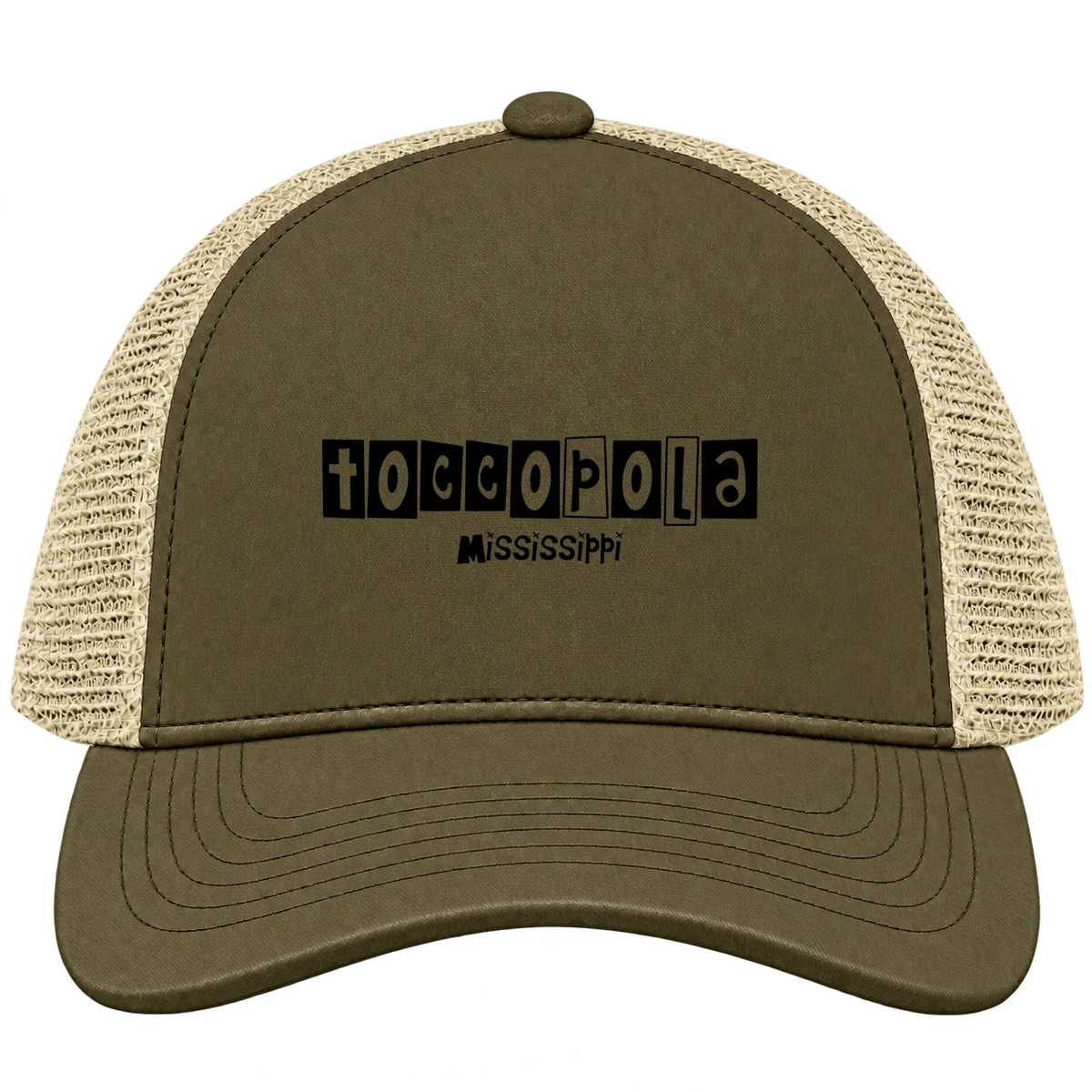Toccopola, Mississippi Hometown Trucker Cap