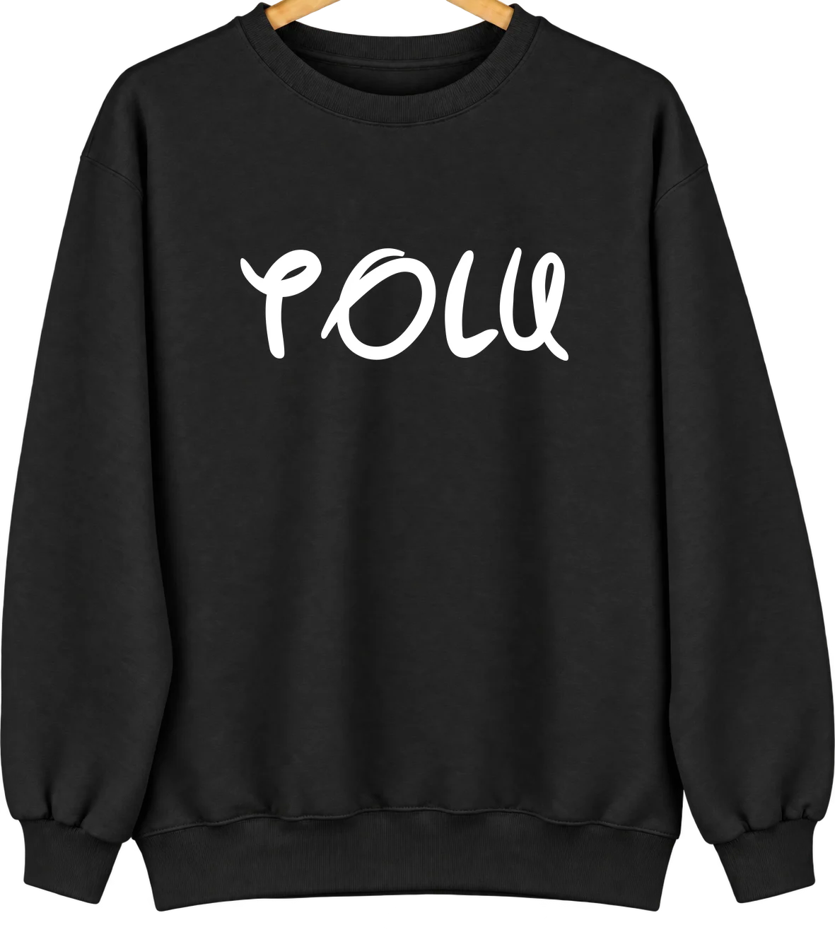 Tolu, Kentucky Hometown Crewneck — Black