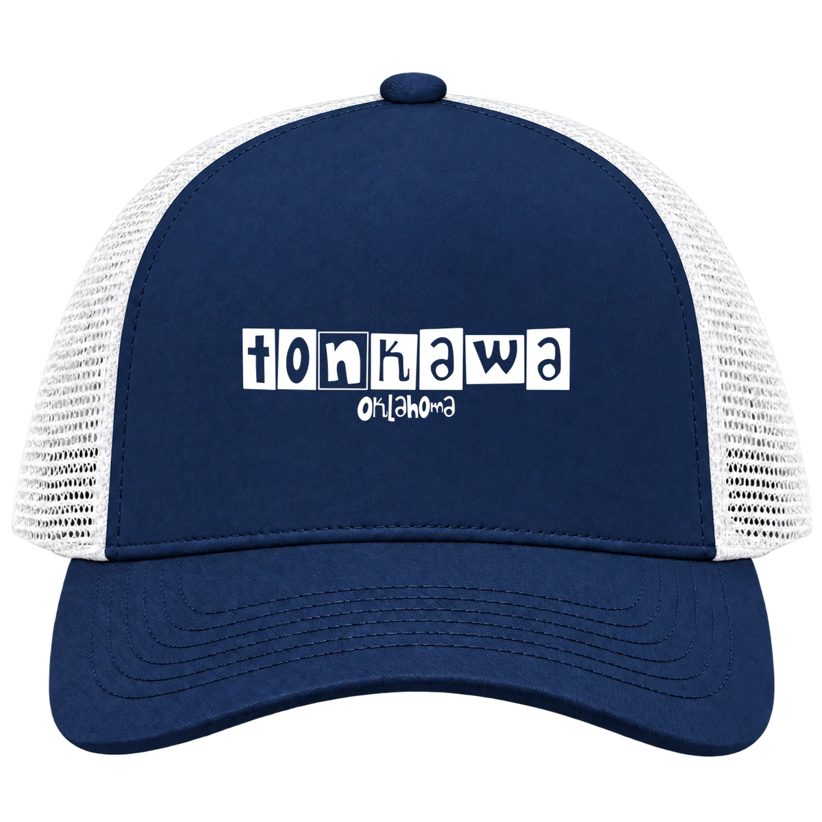 Tonkawa, Oklahoma Hometown Trucker Cap