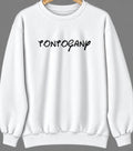 Tontogany, Ohio Hometown Crewneck — White