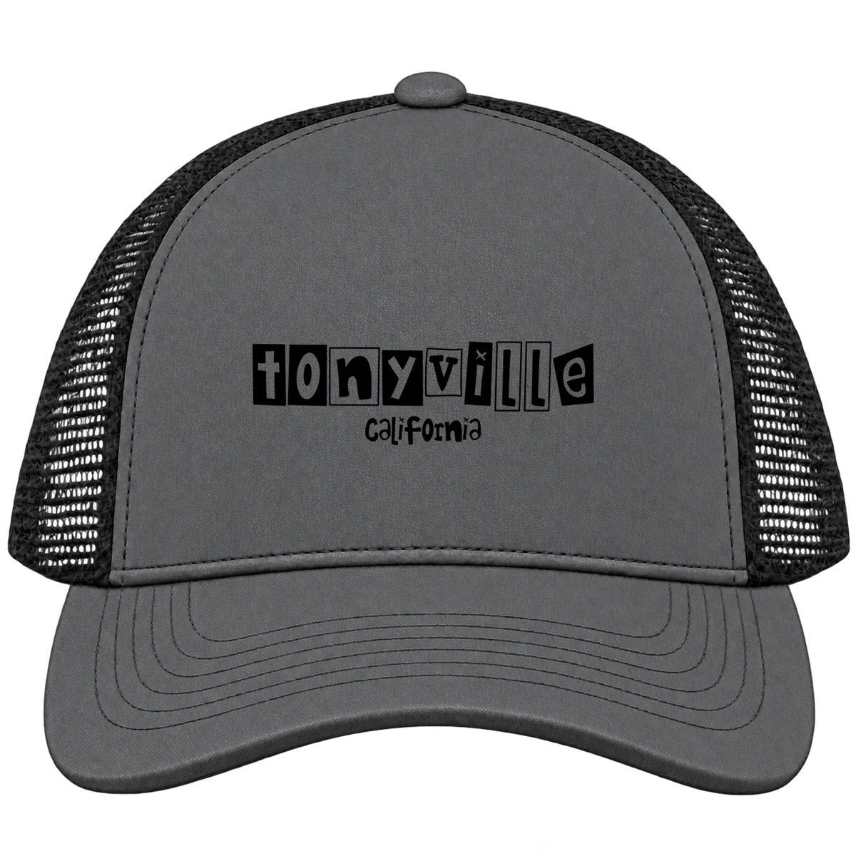 Tonyville, California Hometown Trucker Cap