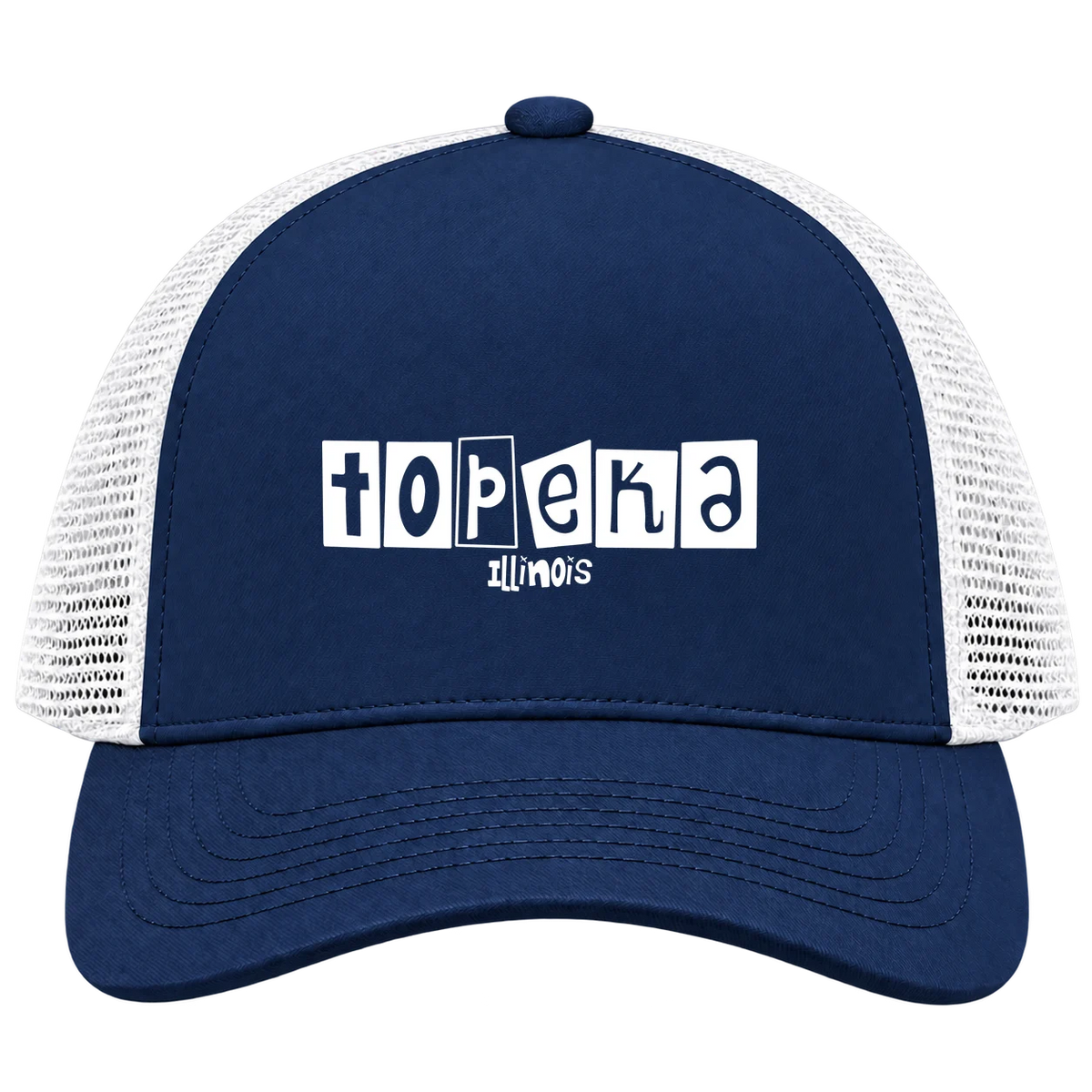 Topeka, Illinois Hometown Trucker Cap