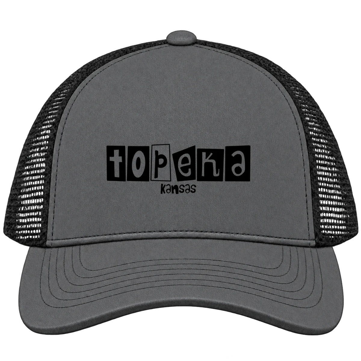 Topeka, Kansas Hometown Trucker Cap