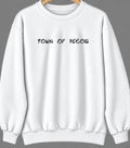 Town of Pecos, Texas Hometown Crewneck — White