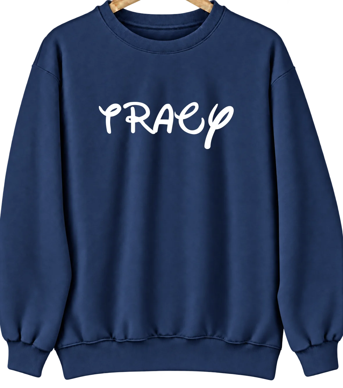 Tracy, Missouri Hometown Crewneck — Navy
