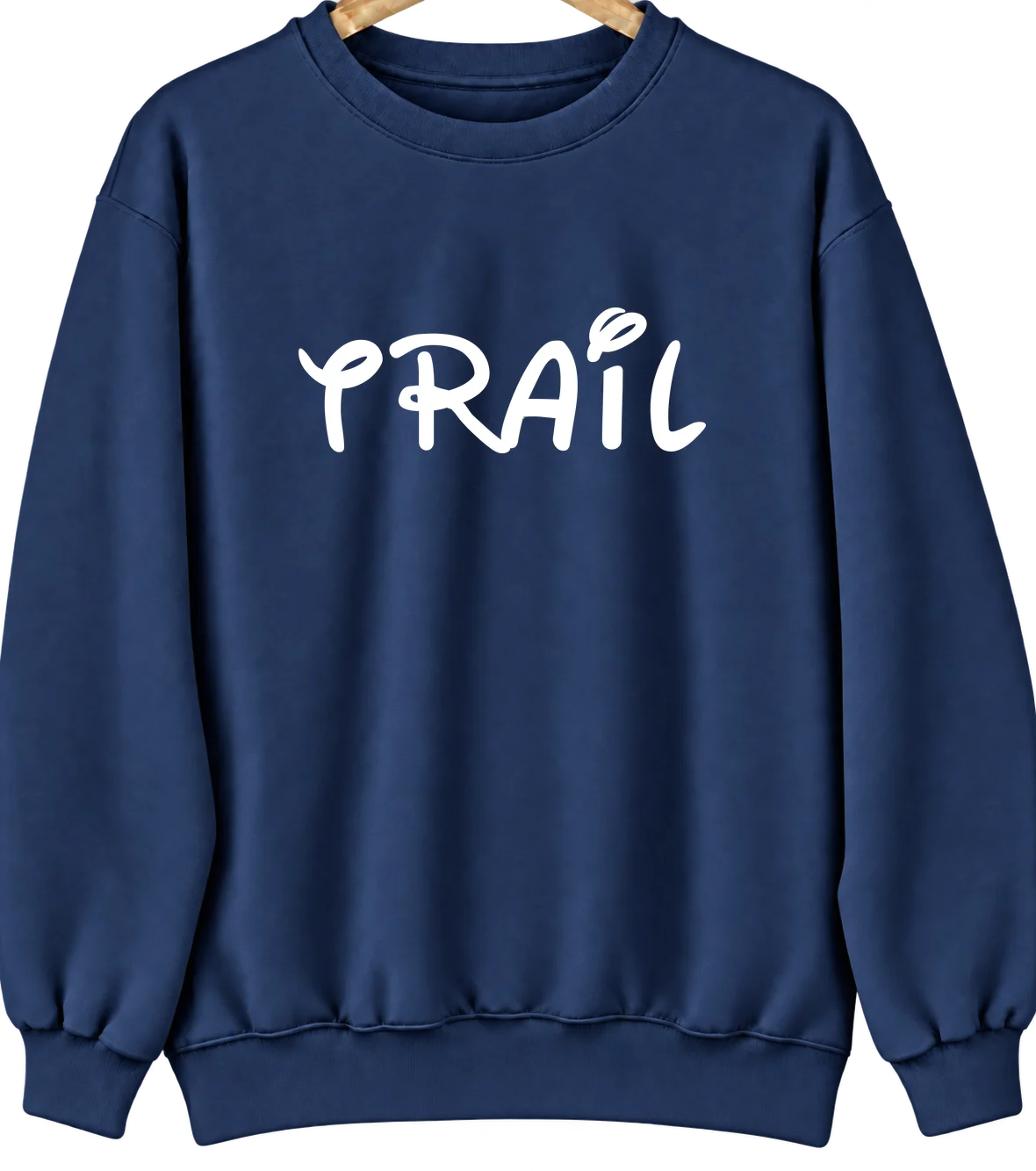 Trail, Oregon Hometown Crewneck — Navy