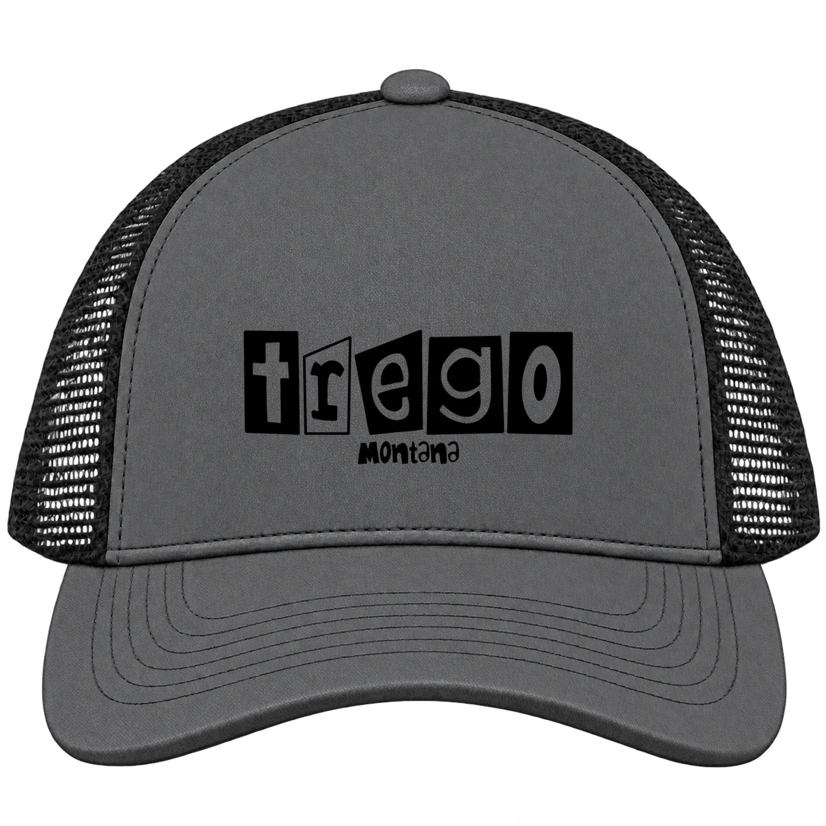 Trego, Montana Hometown Trucker Cap