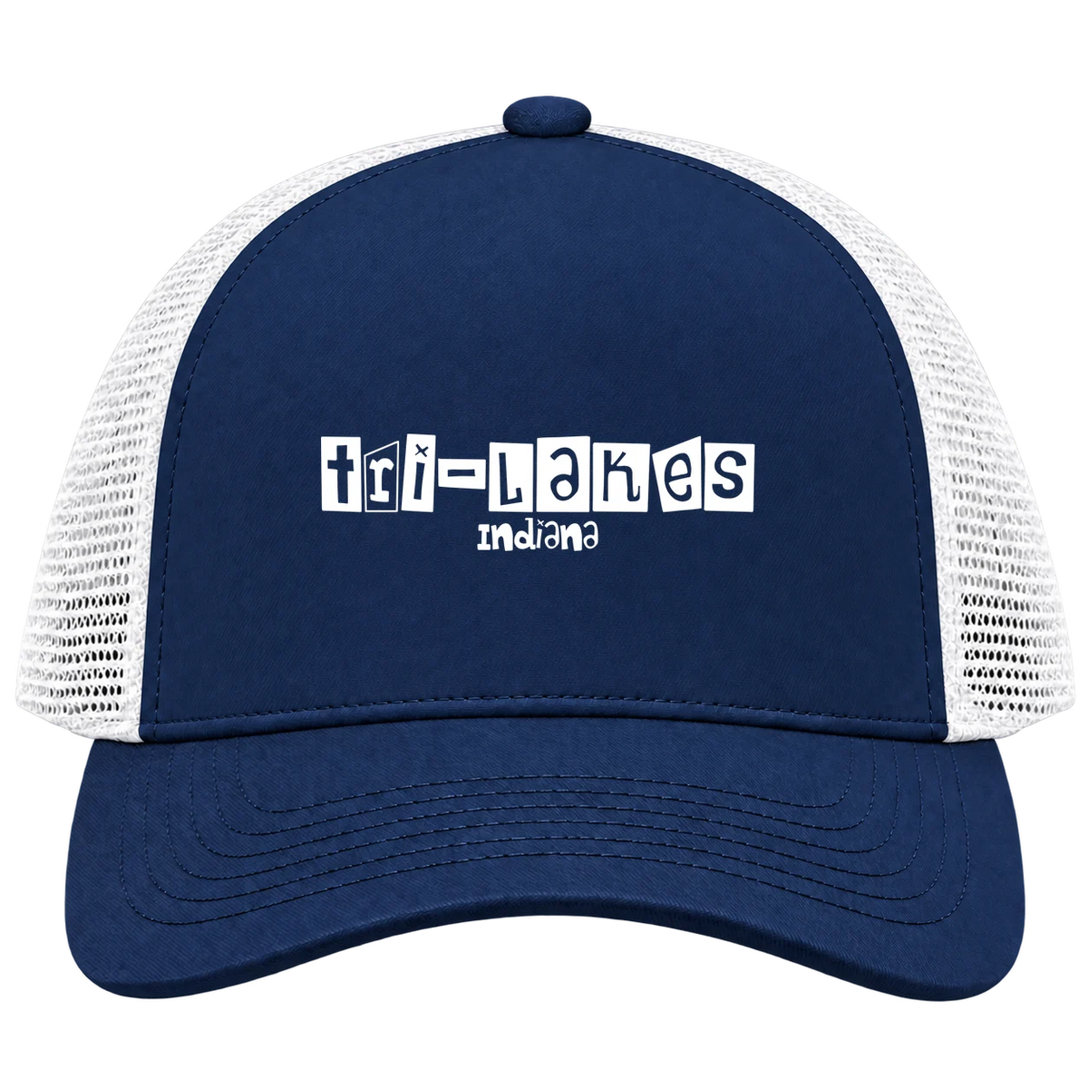 Tri-Lakes, Indiana Hometown Trucker Cap