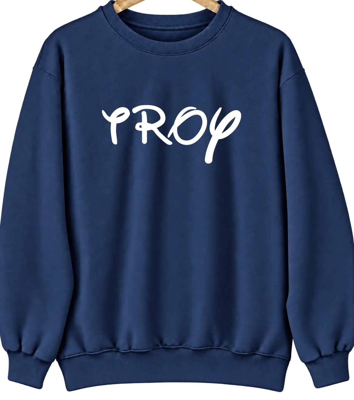 Troy, Tennessee Hometown Crewneck — Navy