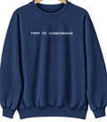 Truth or Consequences, New Mexico Hometown Crewneck — Navy