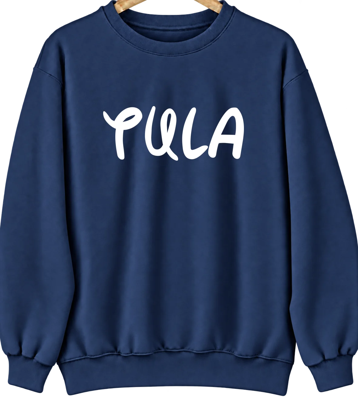 Tula, Mississippi Hometown Crewneck — Navy