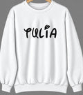 Tulia, Texas Hometown Crewneck — White