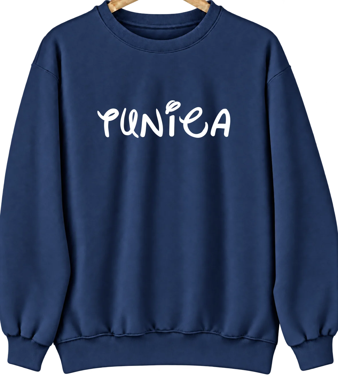 Tunica, Mississippi Hometown Crewneck — Navy