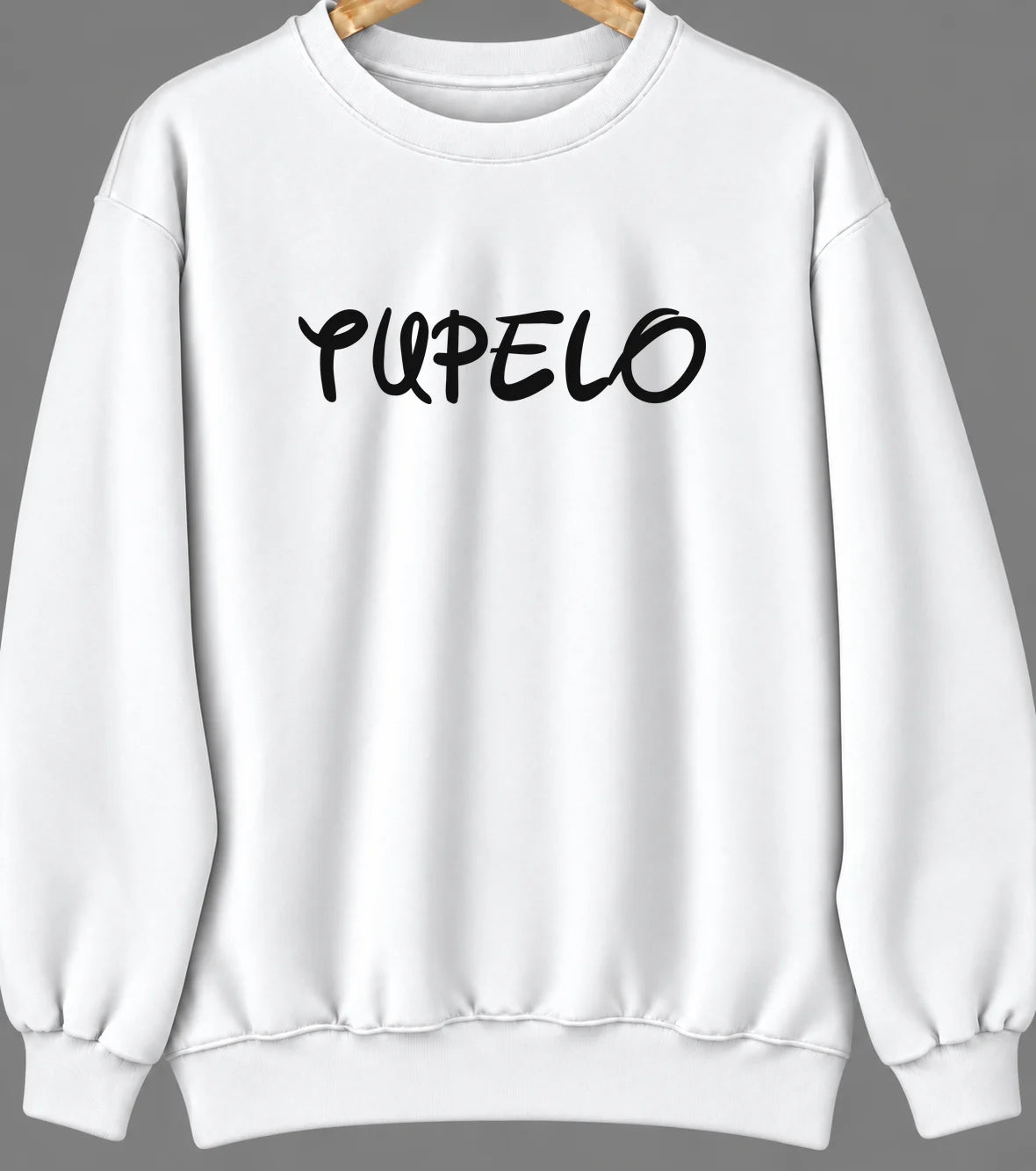 Tupelo, Arkansas Hometown Crewneck — White