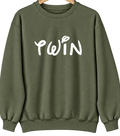 Twin, Alabama Hometown Crewneck — Military Green