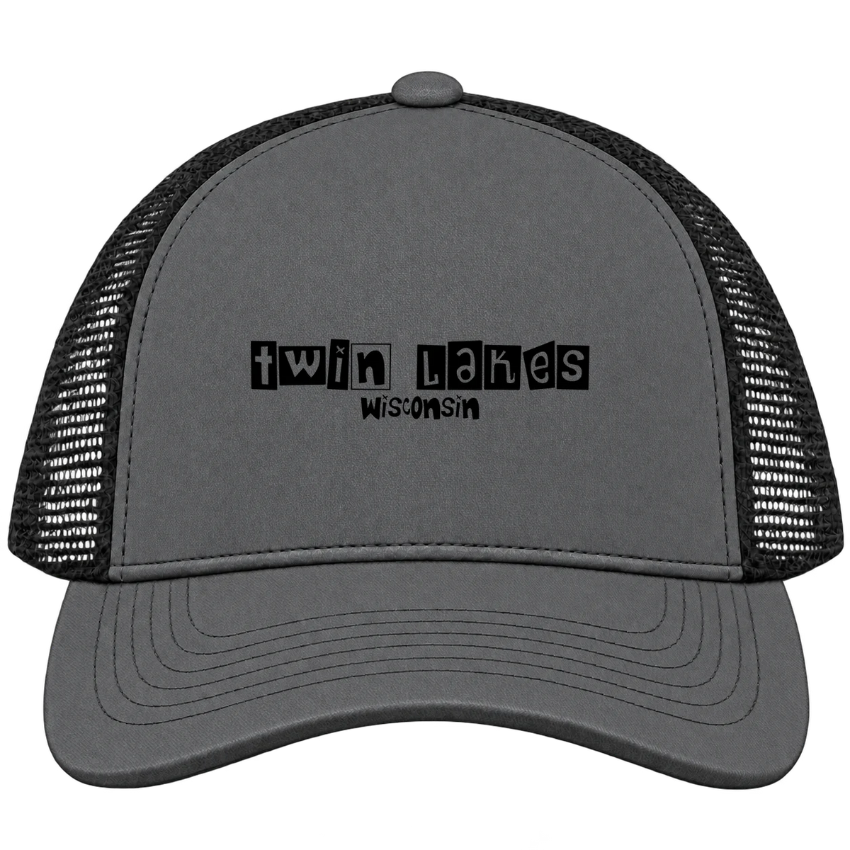 Twin Lakes, Wisconsin Hometown Trucker Cap