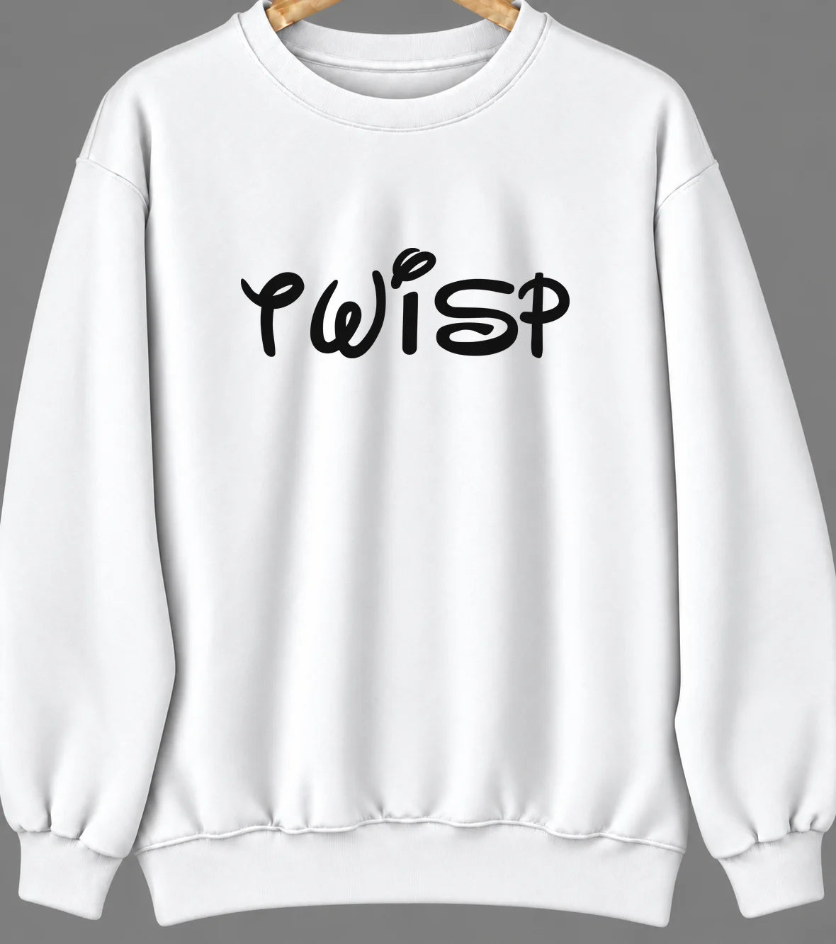 Twisp, Washington Hometown Crewneck — White