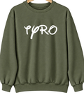 Tyro, Kansas Hometown Crewneck — Military Green